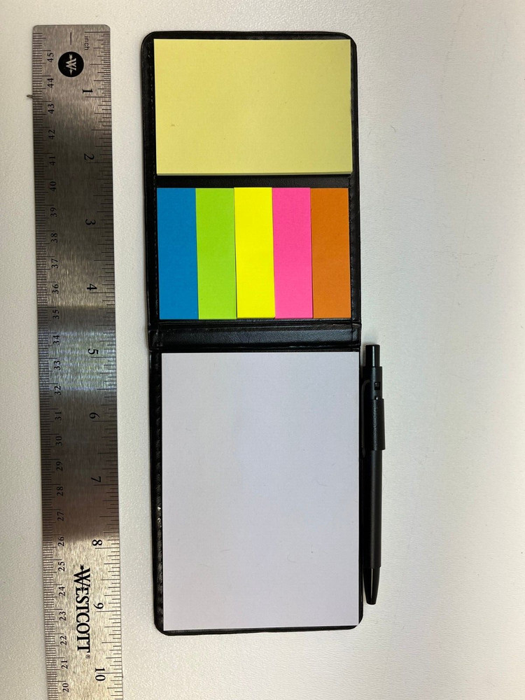 Sticky Notes Notepad Stationery Diary Journal Pocket Notebook with Pen School #8