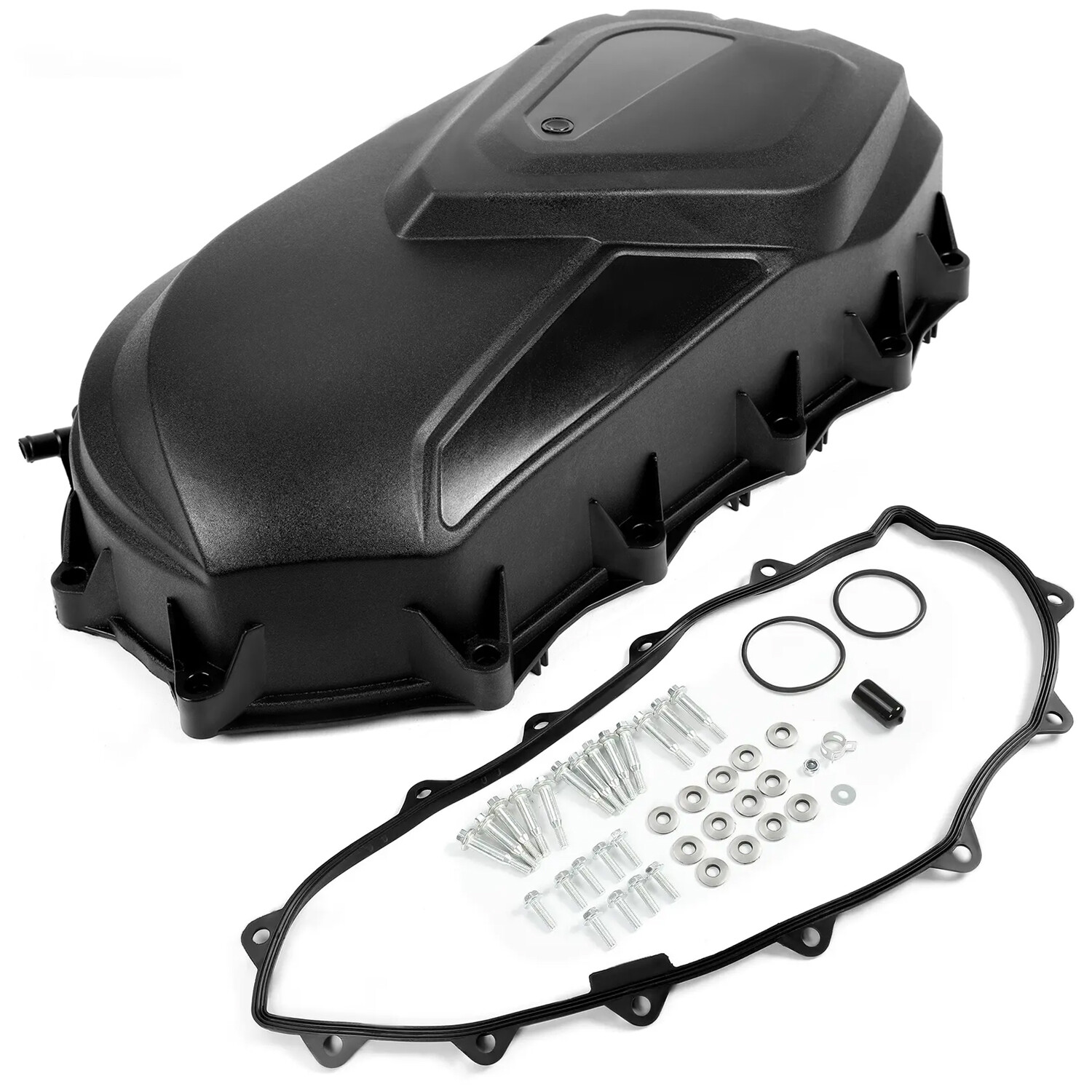 Black Outer Clutch Cover with Gasket For Outlander/Renegade Models 2006-2014