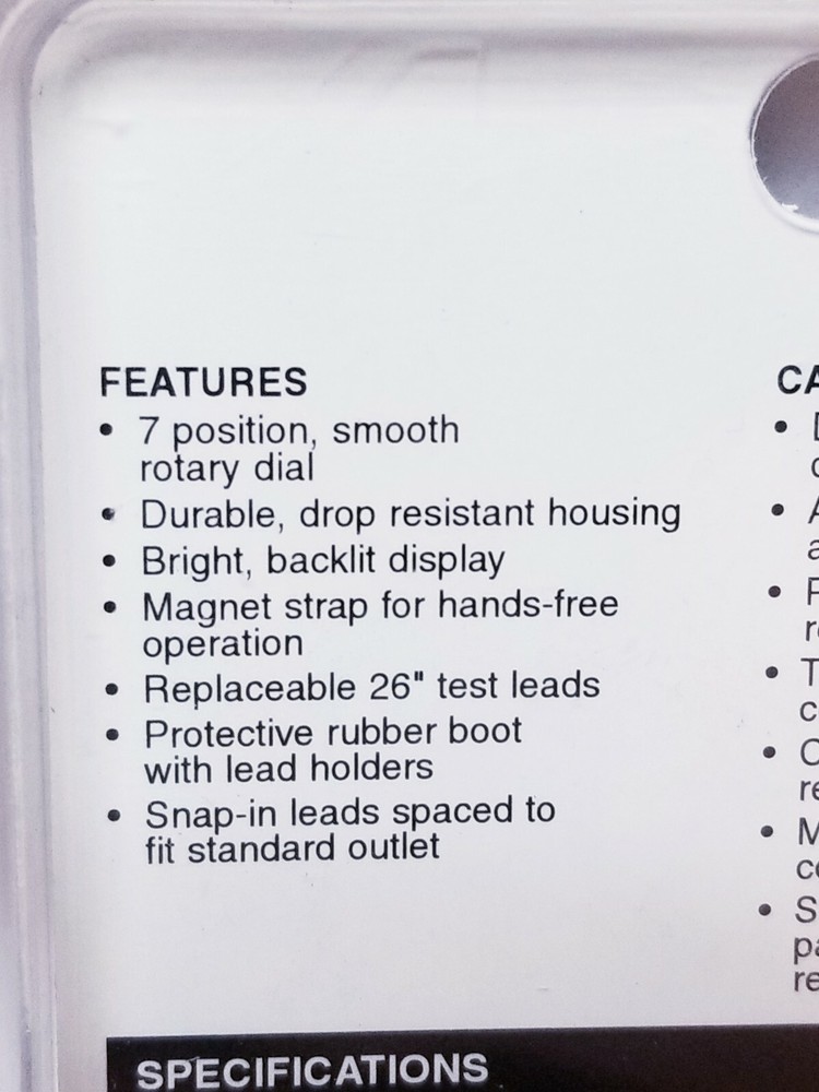 Gardner Bender GDT-3200 Auto Range Digital Multimeter - Professional-Grade