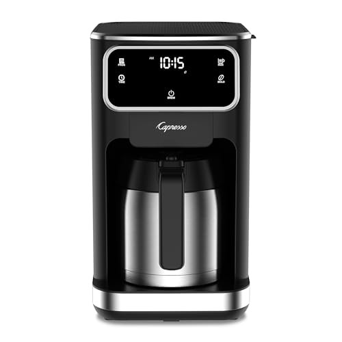 10-Cup Touchscreen Coffee Maker with Thermal Carafe