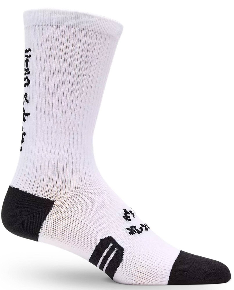 Fox Racing 8" Ranger Hello Future Socks White