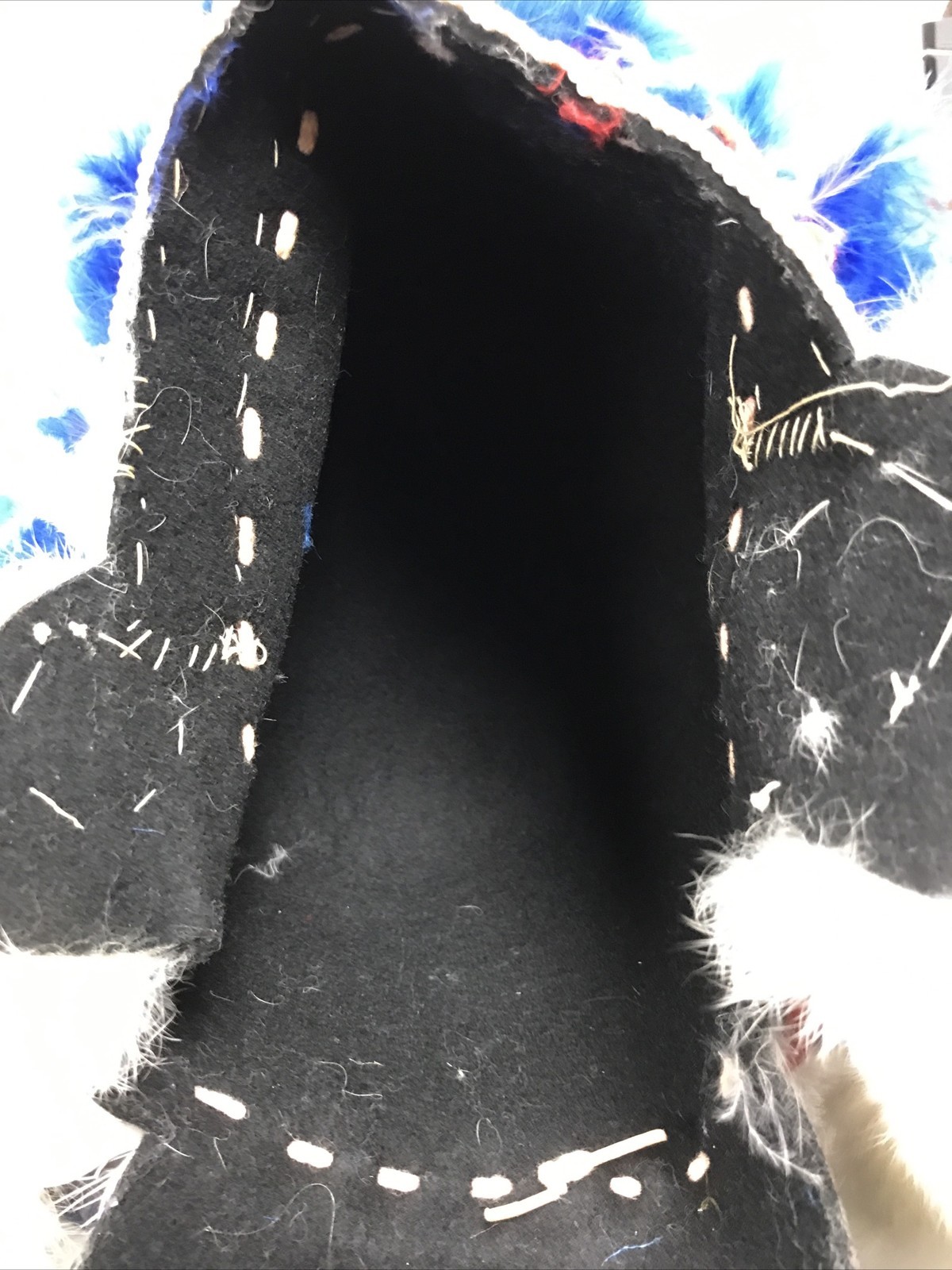 Native American War Indian Warrior Feathered Beaded Ceremonial Headdress