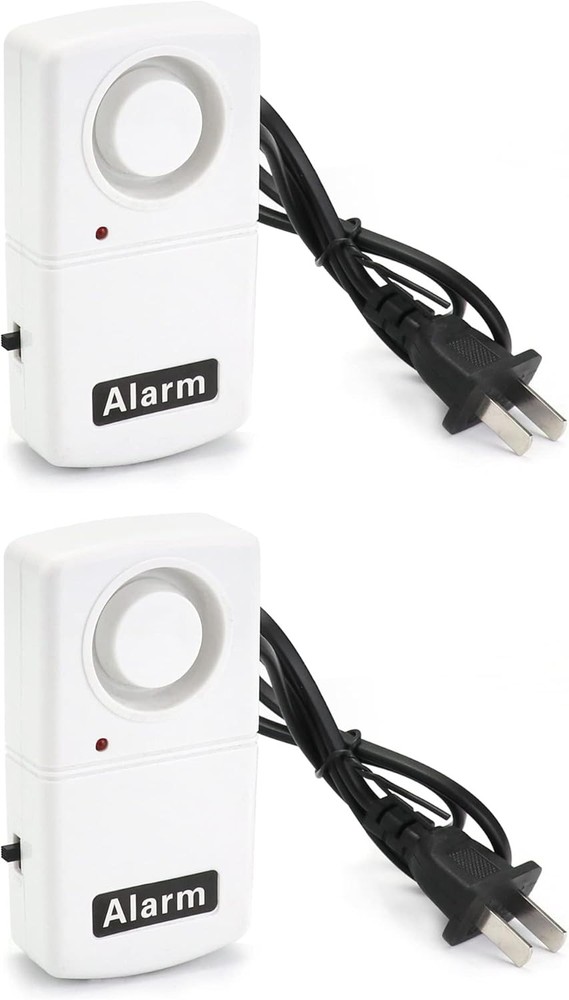 QWORK Power Failure Alarm, 2 Pack Automatic Cut Outage 2