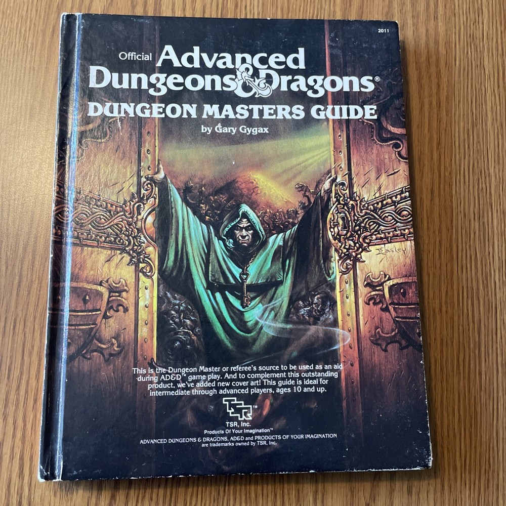 Advanced Dungeons and Dragons Dungeon Masters Guide 1979