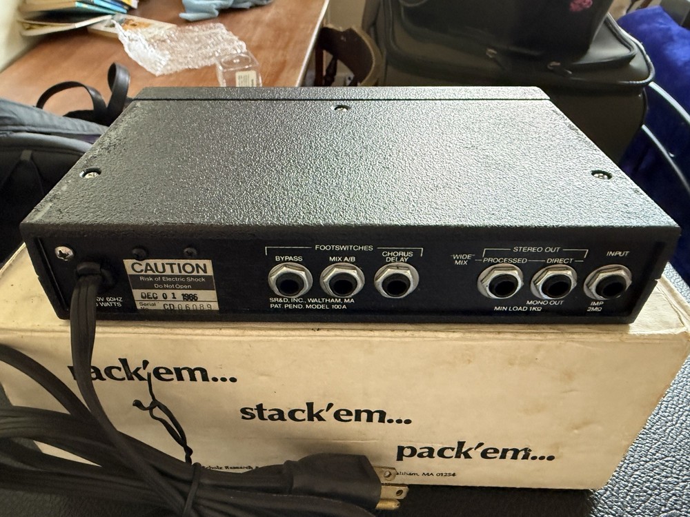Rockman Tom Scholz SR&D Stereo Chorus/Delay