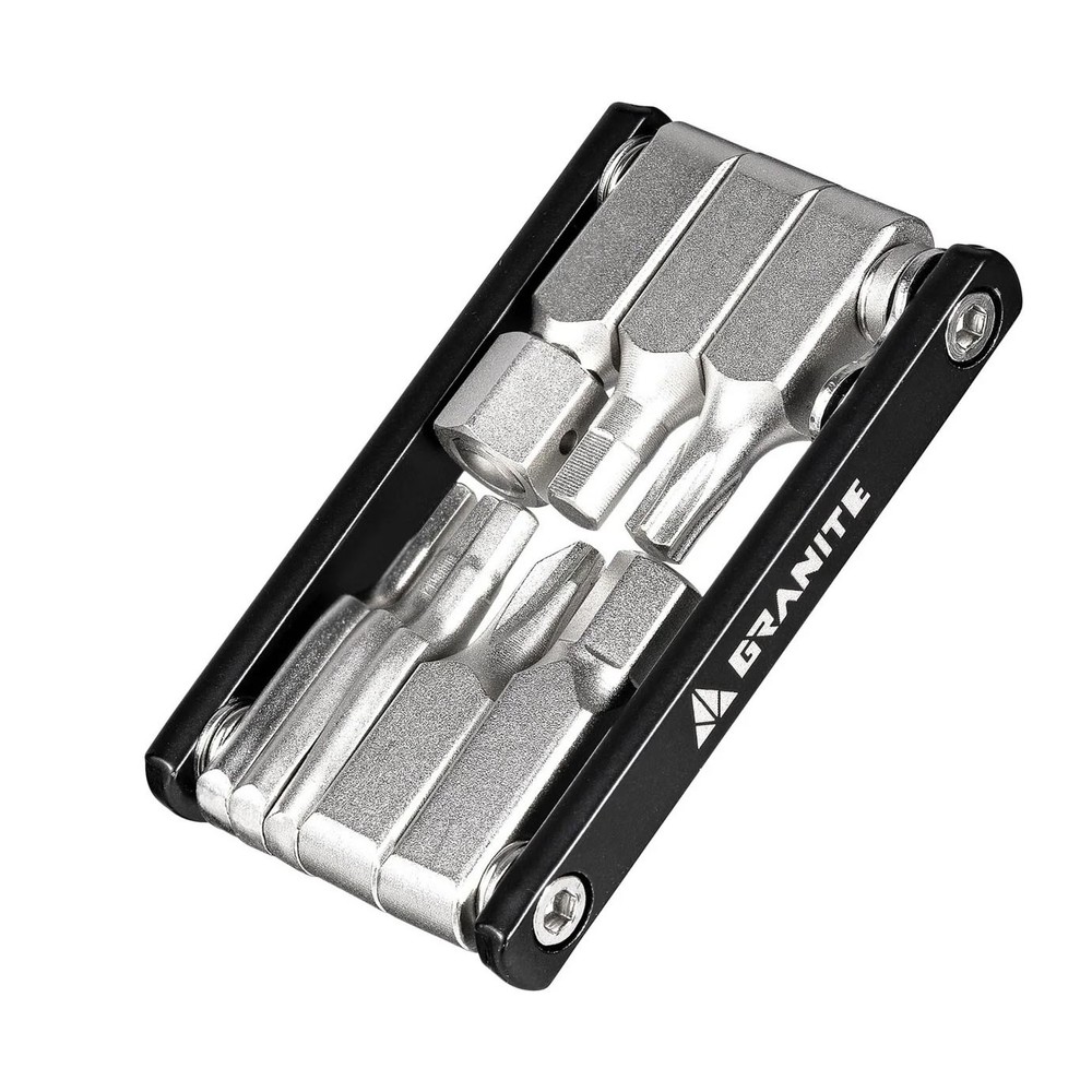 Granite-Design Diverse Foldable Multi-Tool with Hex, Screwdriver, Chain &