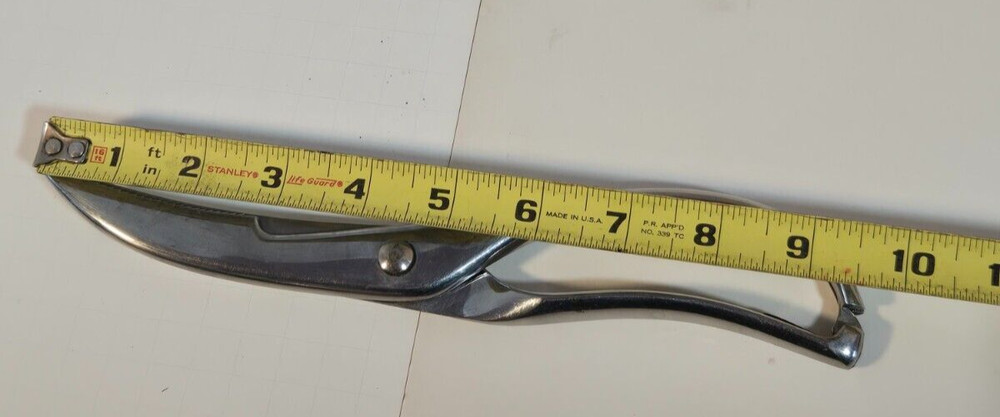 Hoffritz Poultry Meat Kitchen Shears Scissors 9.5" Italy