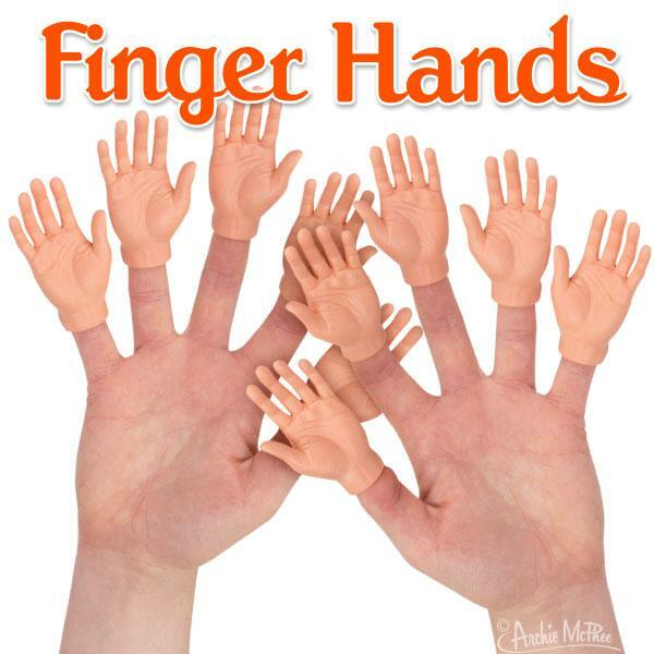 FINGER HANDS - 1 Pair Light Skin Tone
