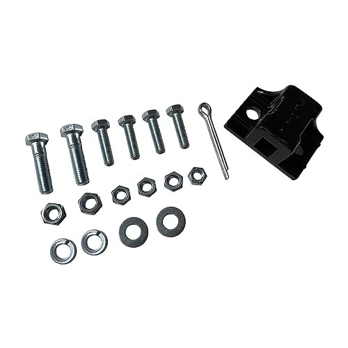 Pair Angle Down Bar Mud Flap Hangers Bracket 28" with Mounting Kit for Angled