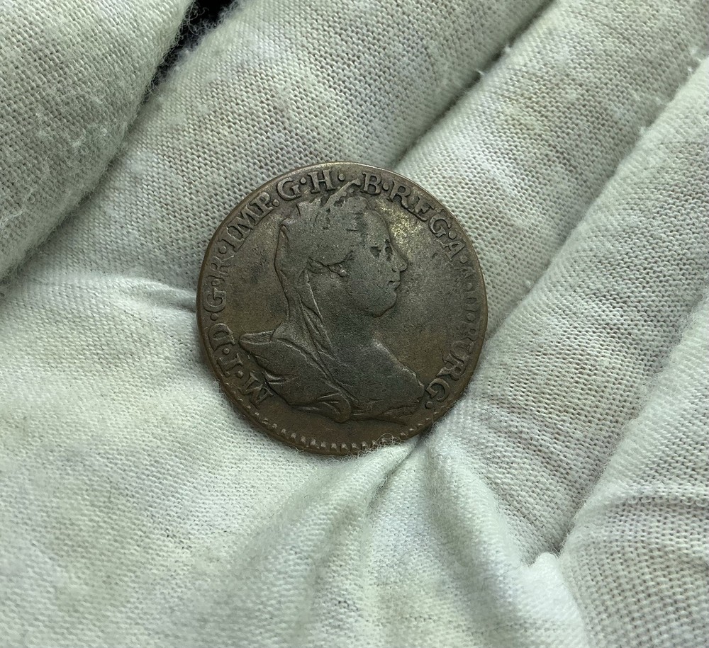 Austrian Netherlands 1777 2 Liards N233