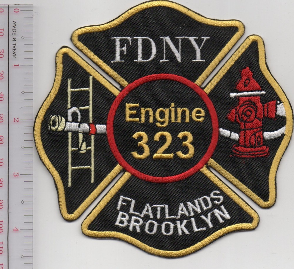 Fire Department Engine 323 Flatlands Brooklyn Patch NO TARIF