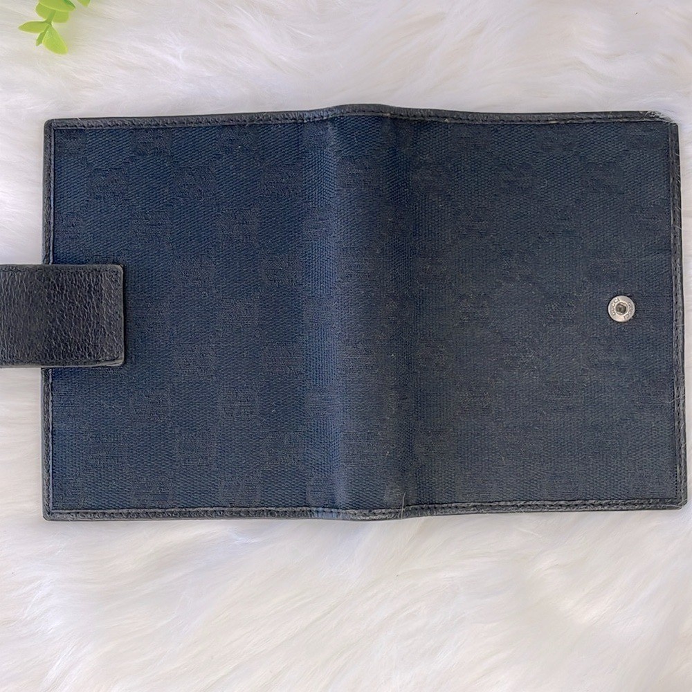 Gucci Black Monogram Agenda