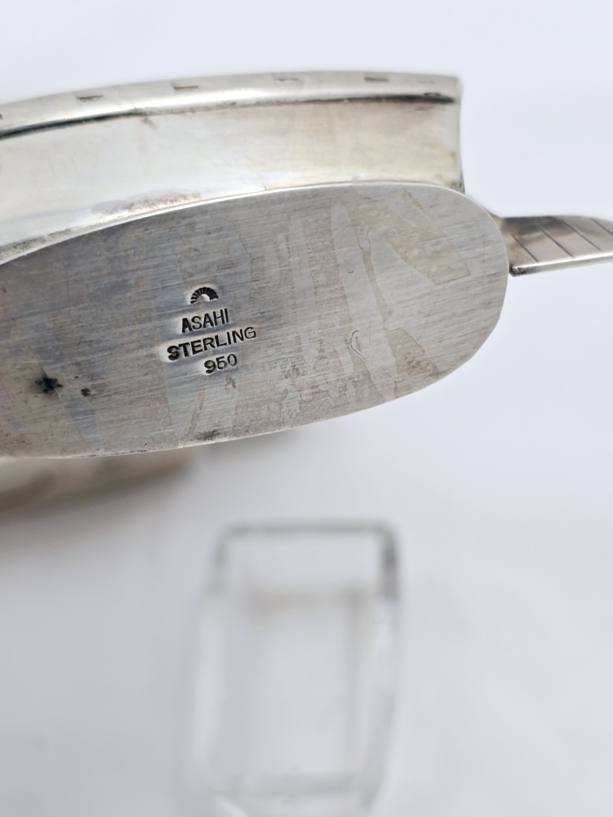 Vintage Asahi Sterling Silver 950 Salt and Pepper Shakers 66g