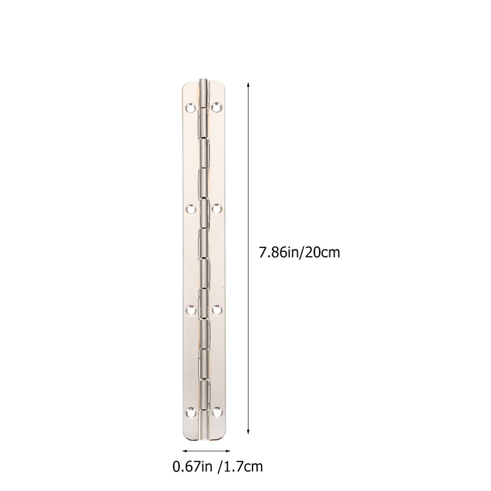 3PCS Piano Hinge Folding Continuous Craft Hinges Kitchen for Cabinet Box