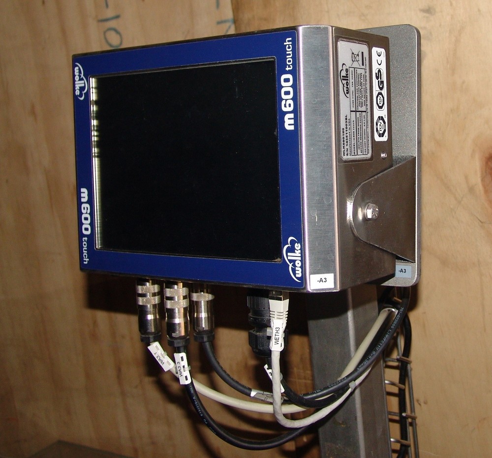 OCS Checkweigher Wipotec , Wolke Videojet coder printer (2015)
