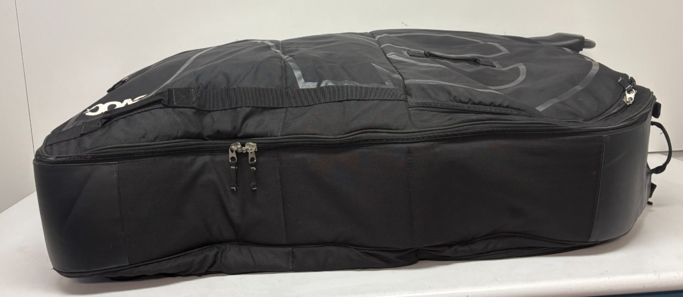 EVOC Bike Travel Bag Pro(?) Black Rolling Maximum Protection Bicycle Travel Bag