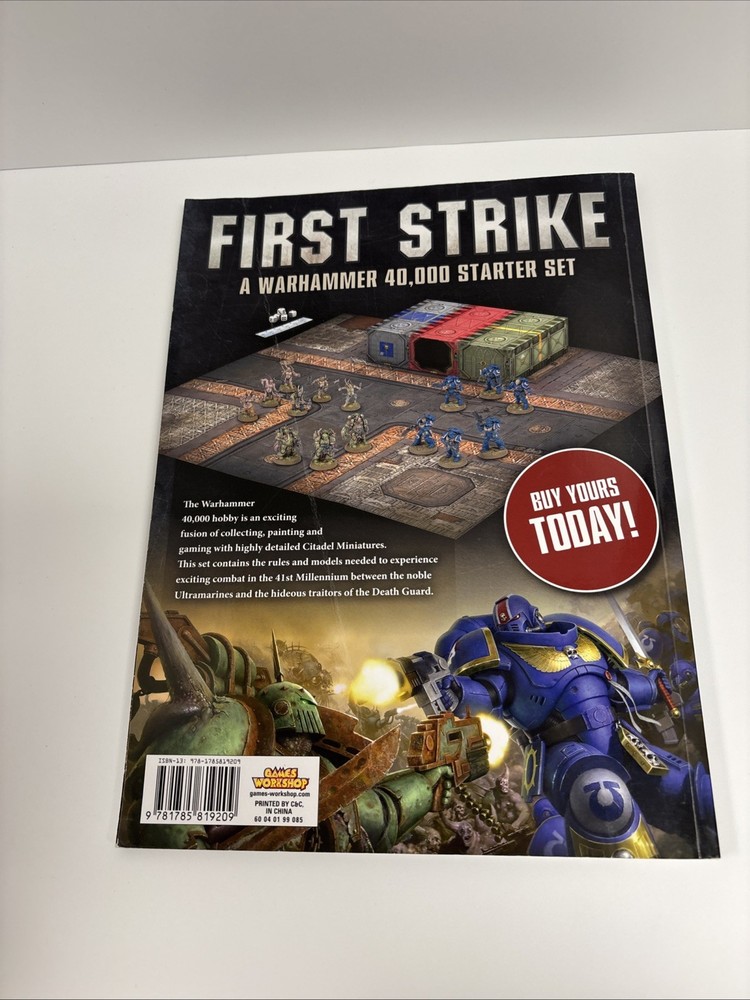 Warhammer 40k Games Workshop Getting Started Codex Manual | Special Edition 2017