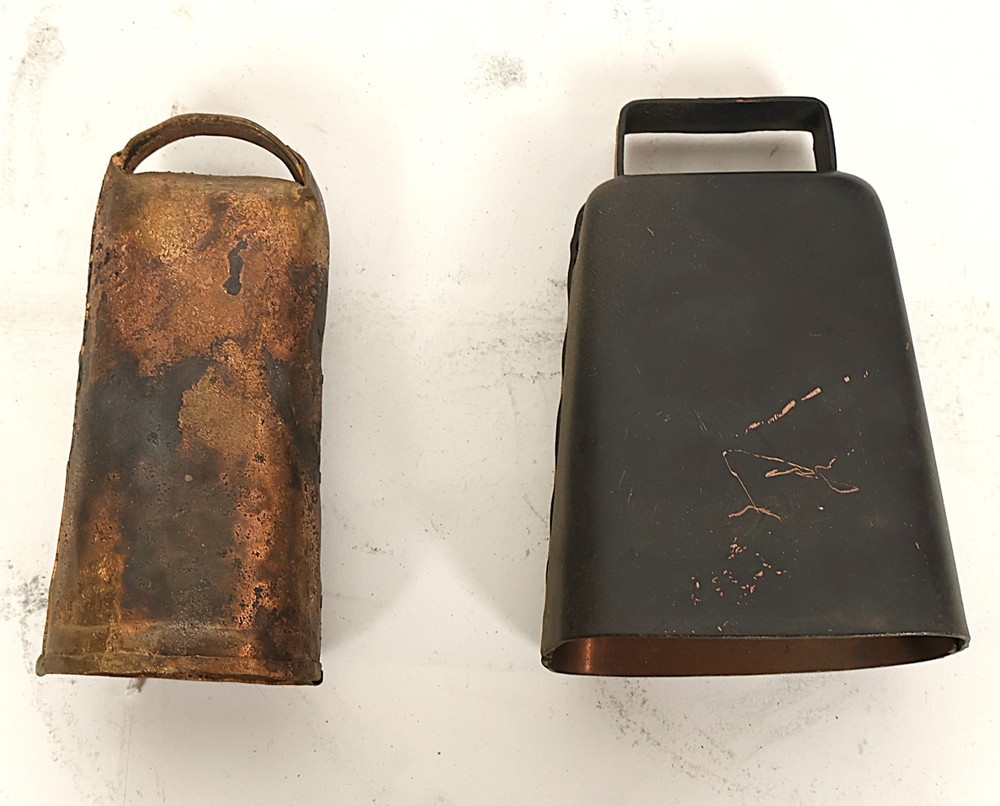 Two small Vintage Cowbells