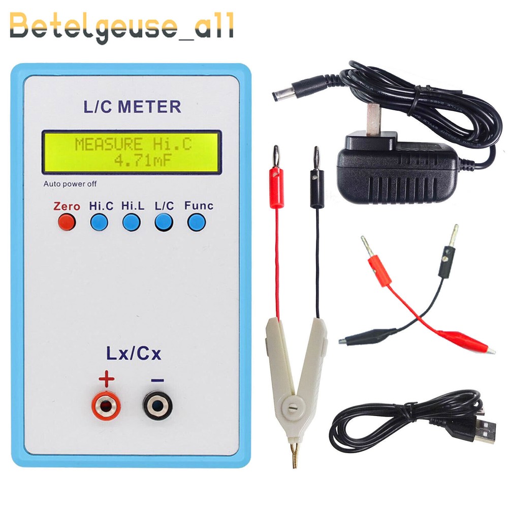 Handheld LC Inductance Capacitance Measuring Instrument High Precision Inductor