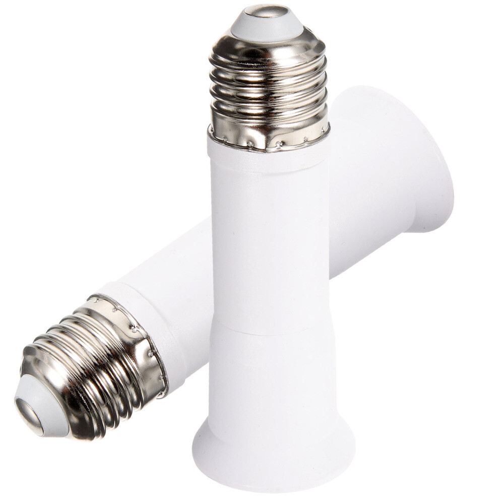 2 Pcs Practical Light Socket Extension Light Socket Extender Outdoor