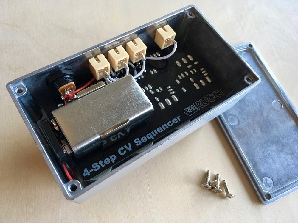 4-Step CV Sequencer (Handmade, Rucci)