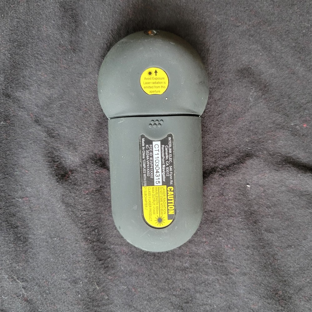 INTERLINK VP4150 SMK-Link RemotePoint Navigator Wireless Presentation Remote