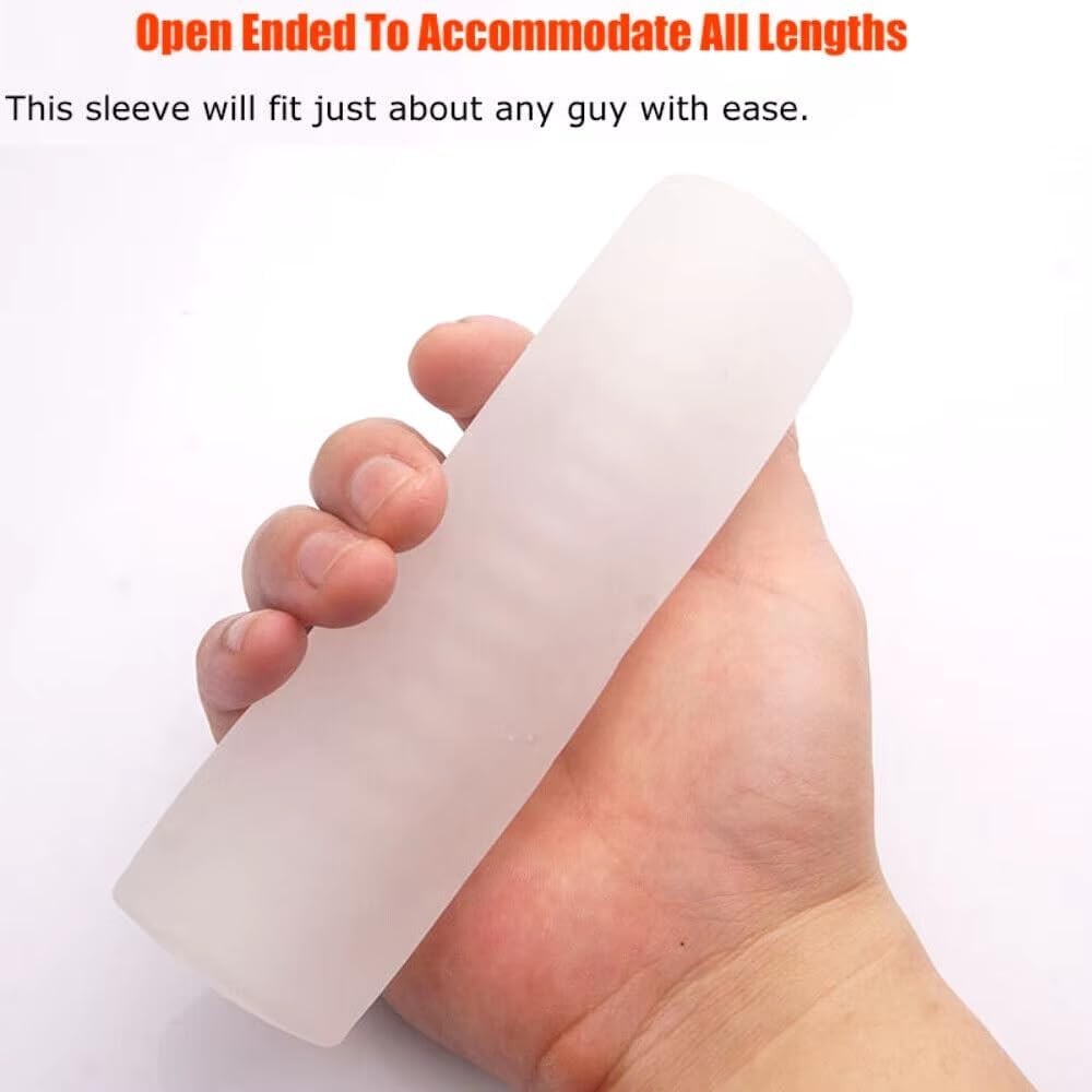 Soft Silicone Erection Pump Sleeve with Quick Release for Optimal Performance