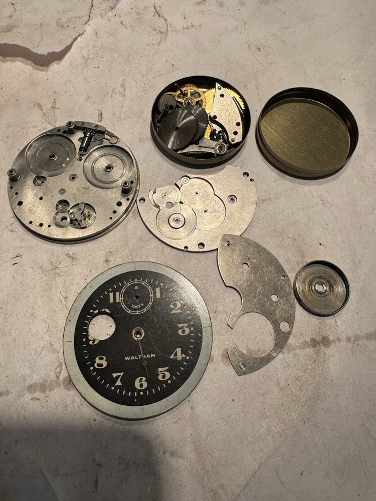 Antique Waltham Car/Automobile Clock
