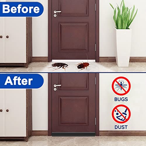 Adjustable Under Door Draft Stopper - Effectively Blocks Cold Air, 36 inches