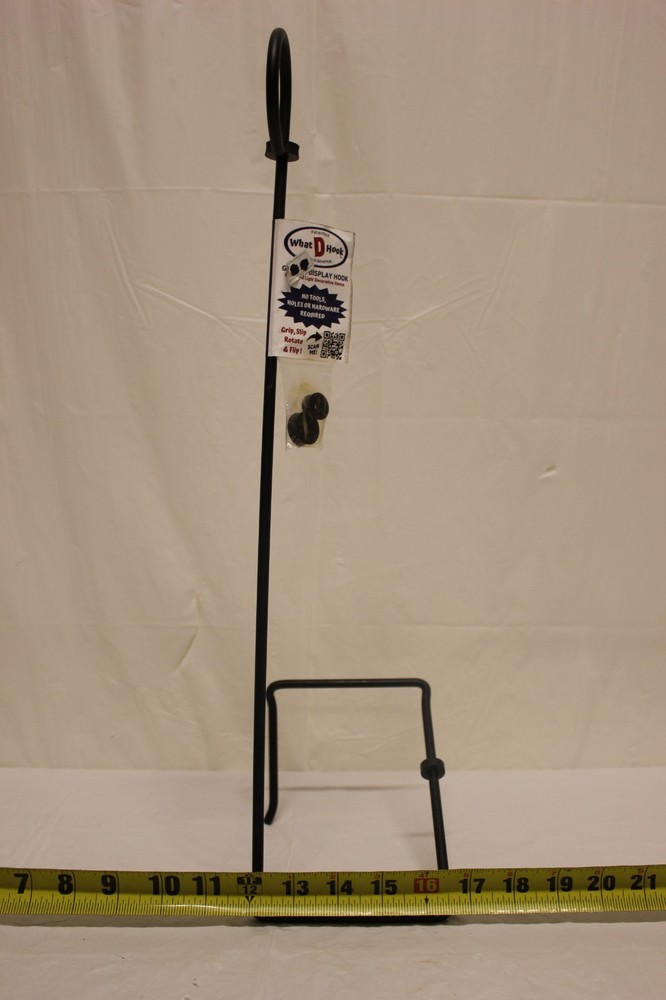 What D Hook 4" Deck Rail Post Garden Display Hook No Hardware Needed G2