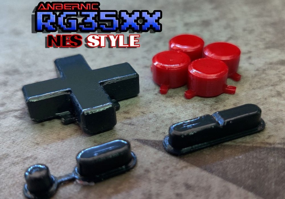 RG35XX NES Style Button Set