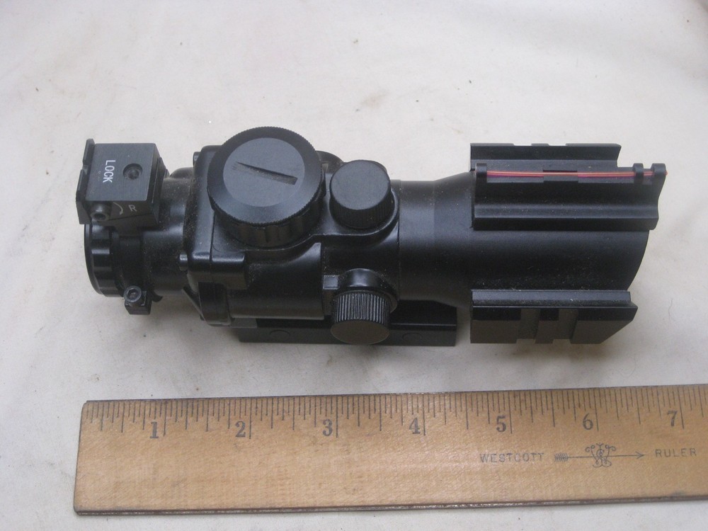 pre-owned sight scope fiber optic optical assist