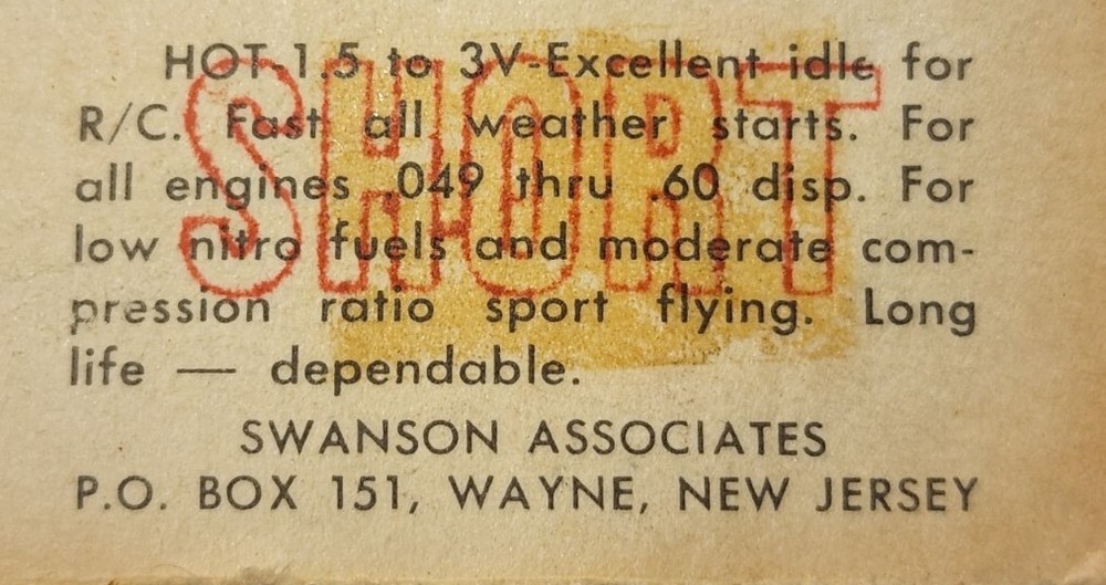 Fireball Glow Plug HOT 1.5-3V