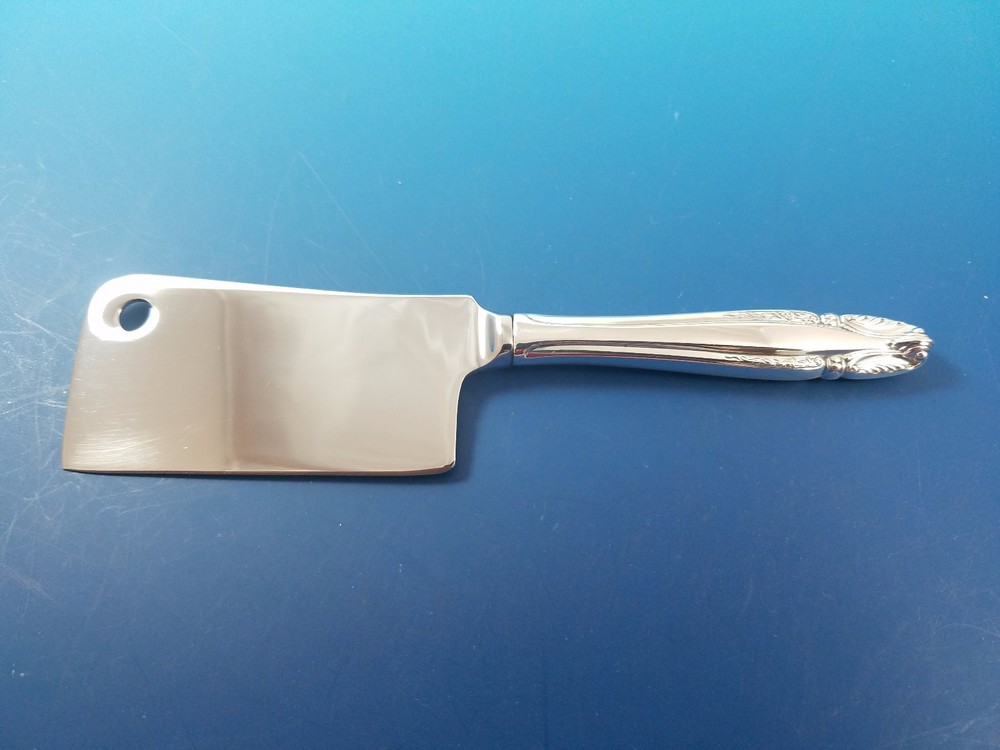 Stradvari by Wallace Sterling Silver Cheese Cleaver Custom Made