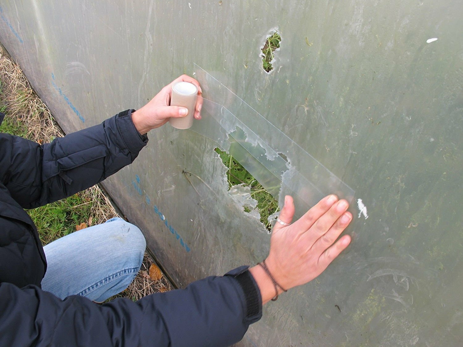 LDPE-5A Greenhouse Repair Tape, Low Density Polyethylene Film