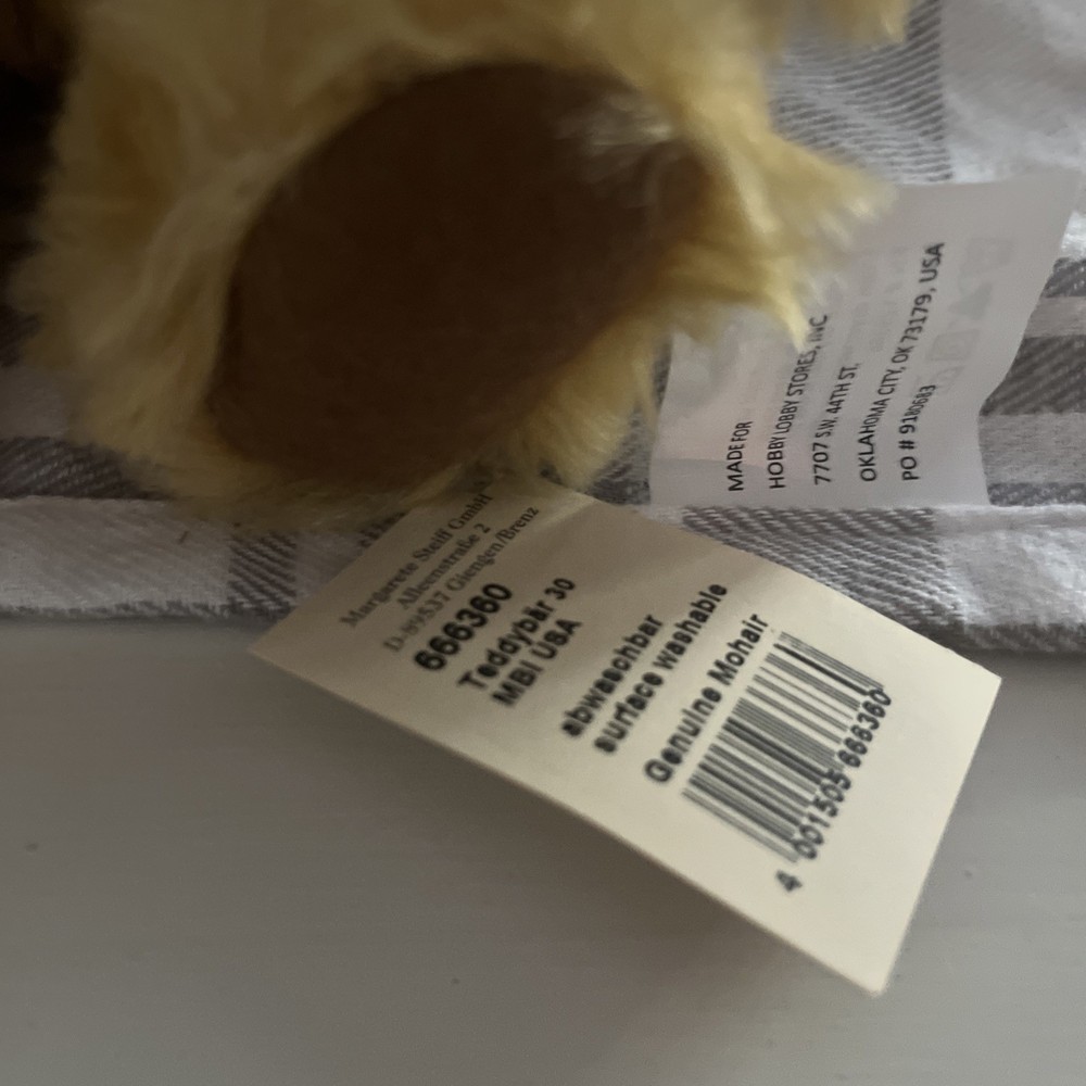 Streiff Bear For Danbury Mint 2001