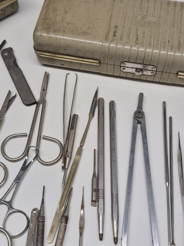 Vintage Precision Tools Lot With Cases
