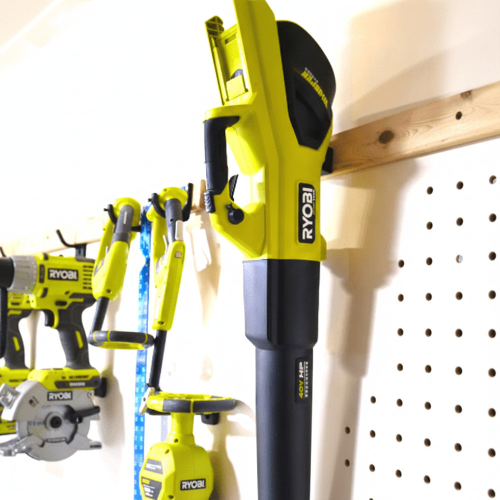 3D Printed 40V Ryobi Leaf Blower Wall Mount Holder