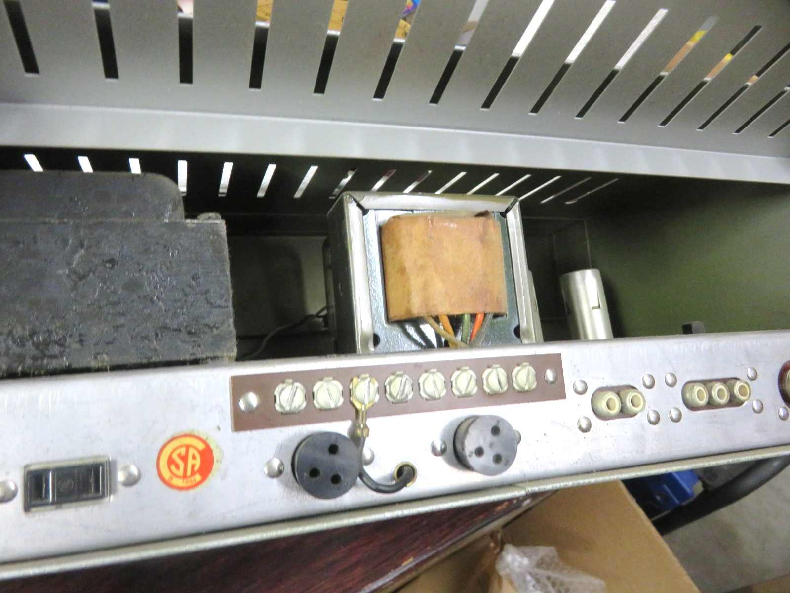 BOGEN CHALLENGER CHB 50 TUBE AMPLIFIER FOR REPAIR OR PARTS