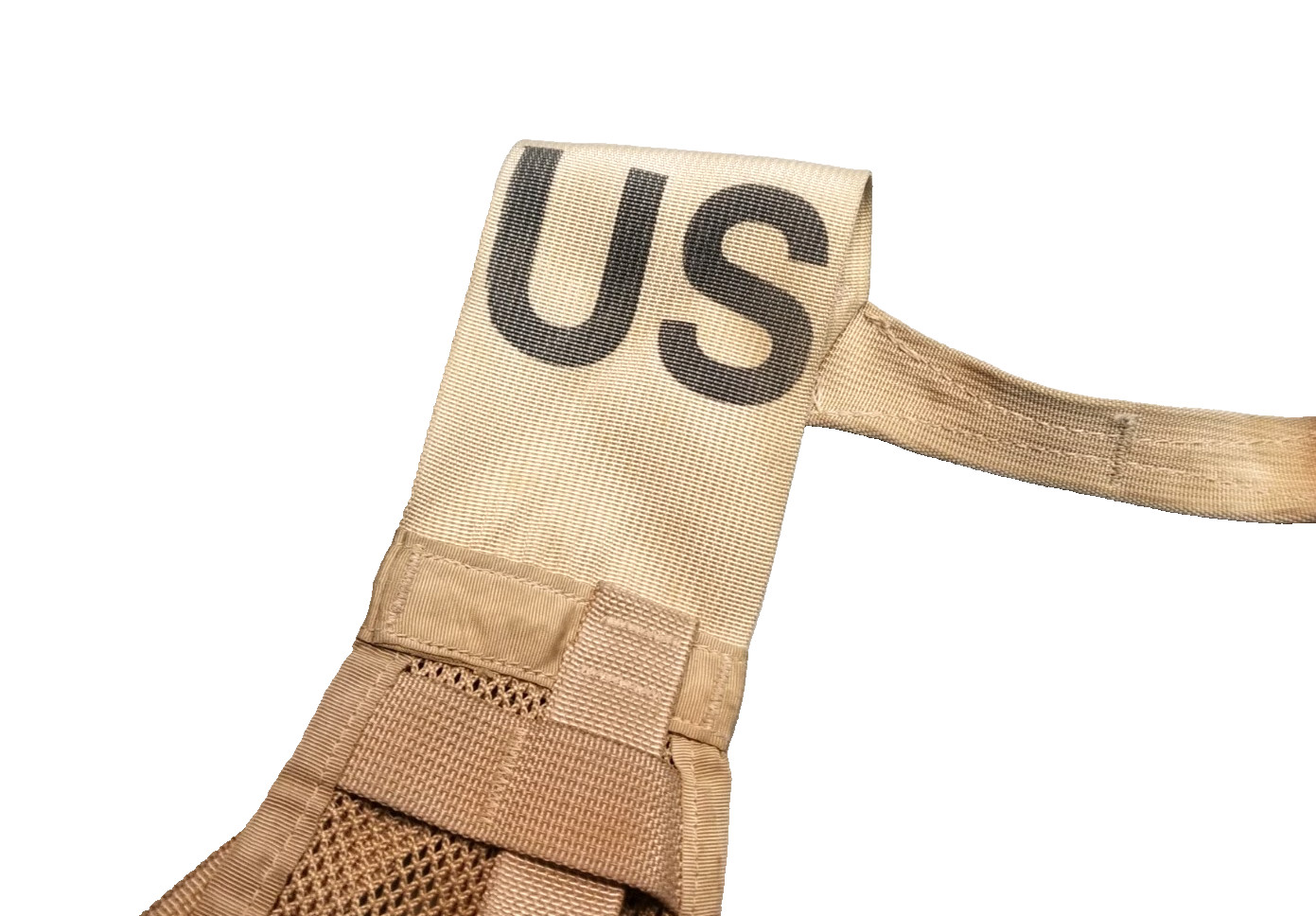 US Military Zippered Fighting Load Carrier MOLLE Vest Desert 3-Color - MINT