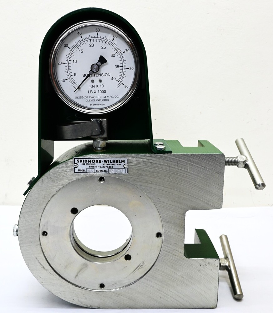 Skidmore Wilhelm MS Bolt Tension Calibrators in Hard Case.