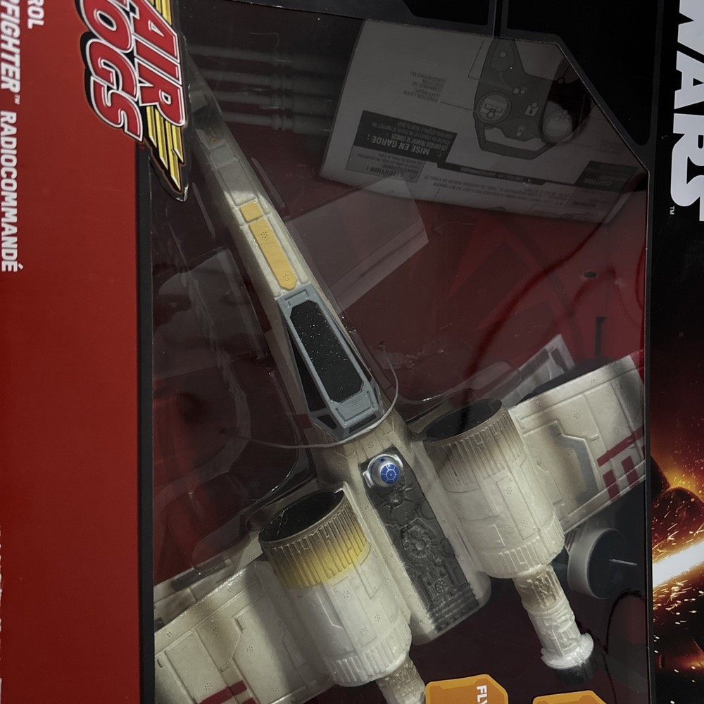 Air Hogs Star Wars Remote Control X-Wing Starfighter. Untested open box