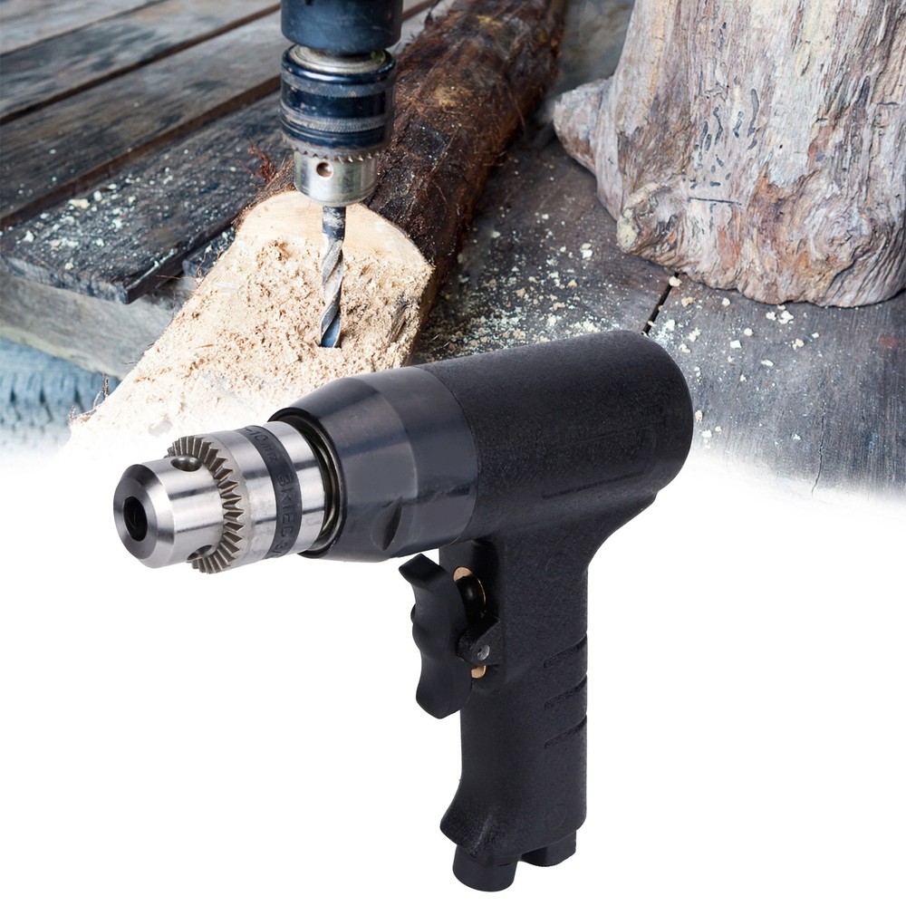 3/8in Type Pneumatic Drill Reversible Air Drill Handheld Drilling Tools