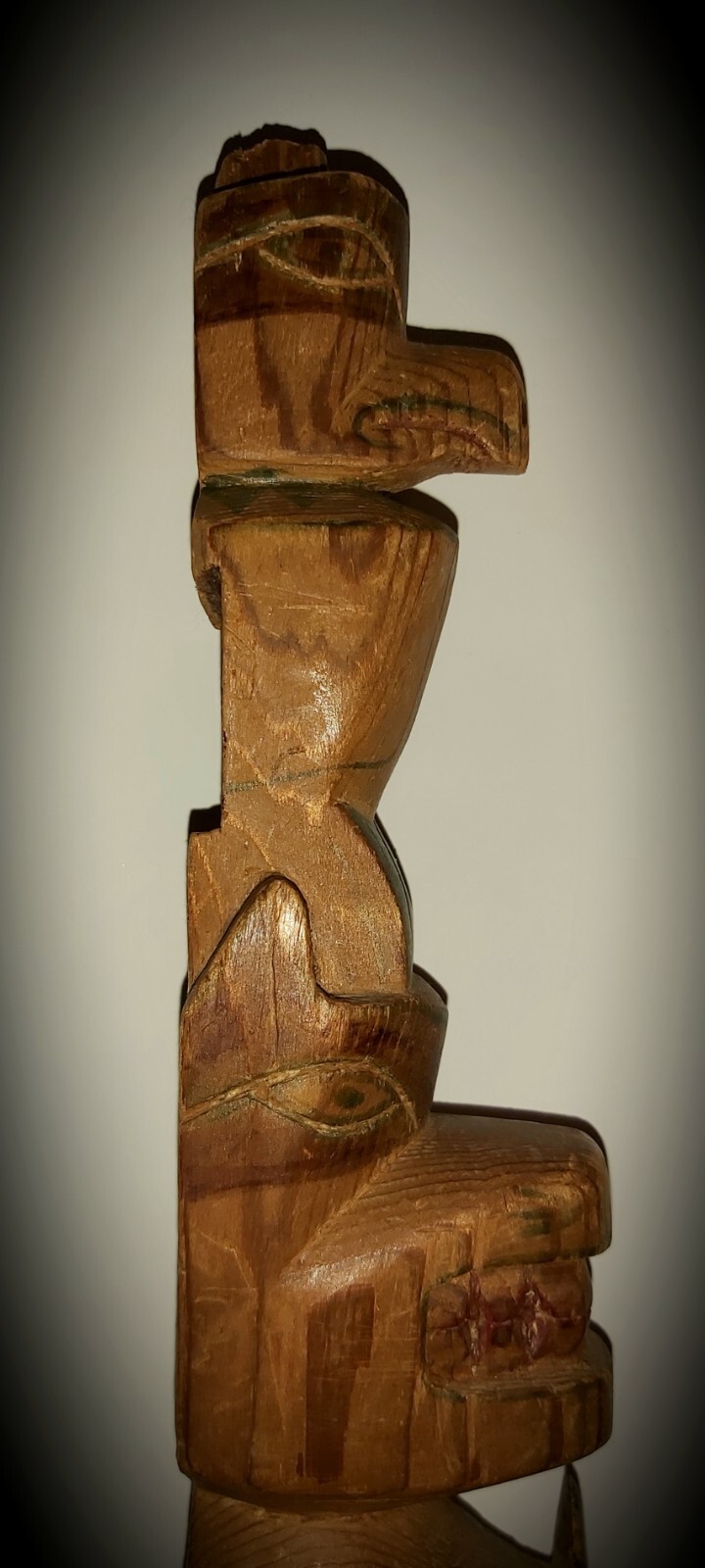Northwest Coast, Tlingit / Tsimshian, Model Totem (1930s).