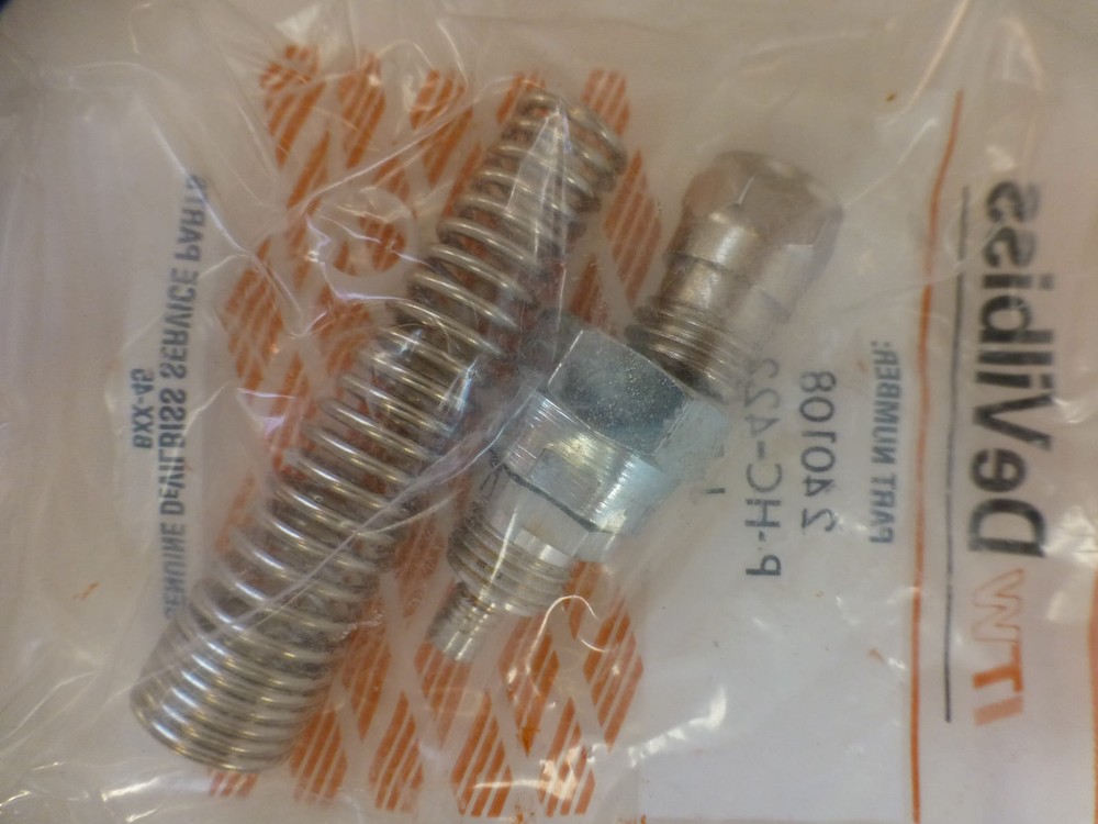 DeVilbiss 240108 hose protector 2 parts (bin327)