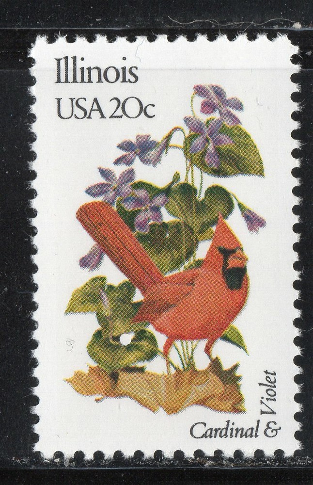 1965 * ILLINOS * U.S. Postage 20c Stamp MNH
