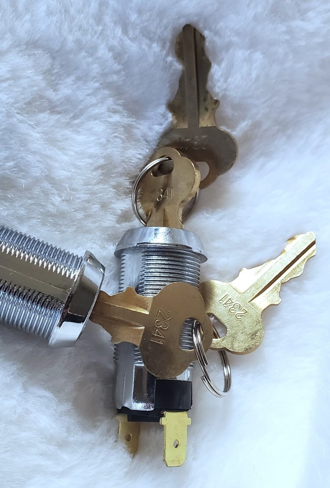Momentary Switch Lock - Keyed Alike - Spring Return - 2 Keys