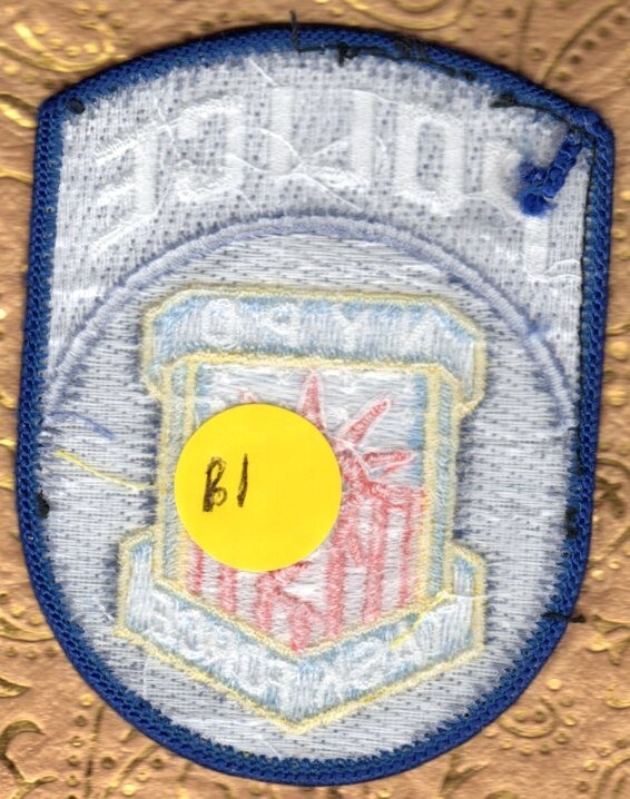 New York Police Shoulder Patch Task Force Guaranteed 100% Authentic ( B1)