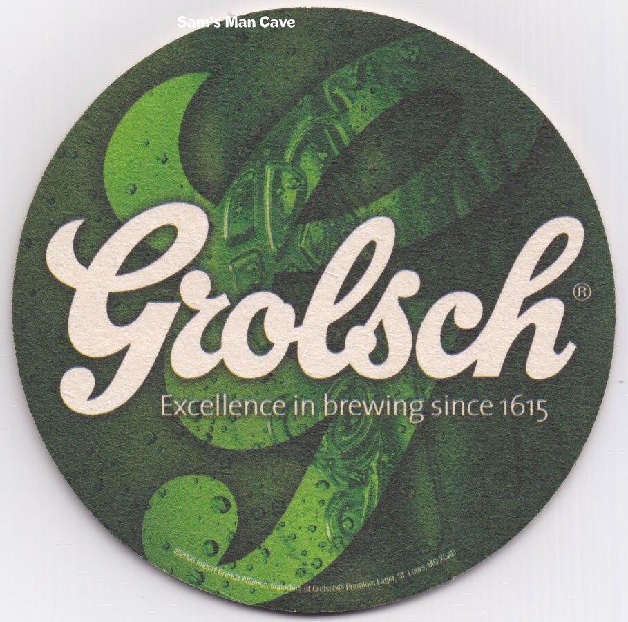 Grolsch Beer Coaster