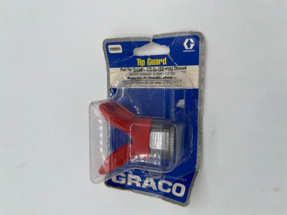 Open Box, Graco 220251 Flat Tip Guard, 7/8"